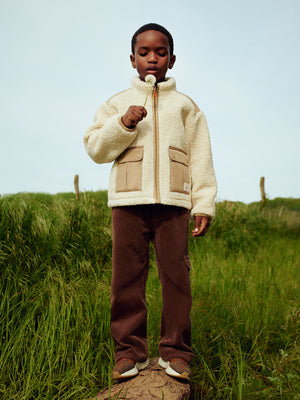 Martyn cargo trousers in organic cotton