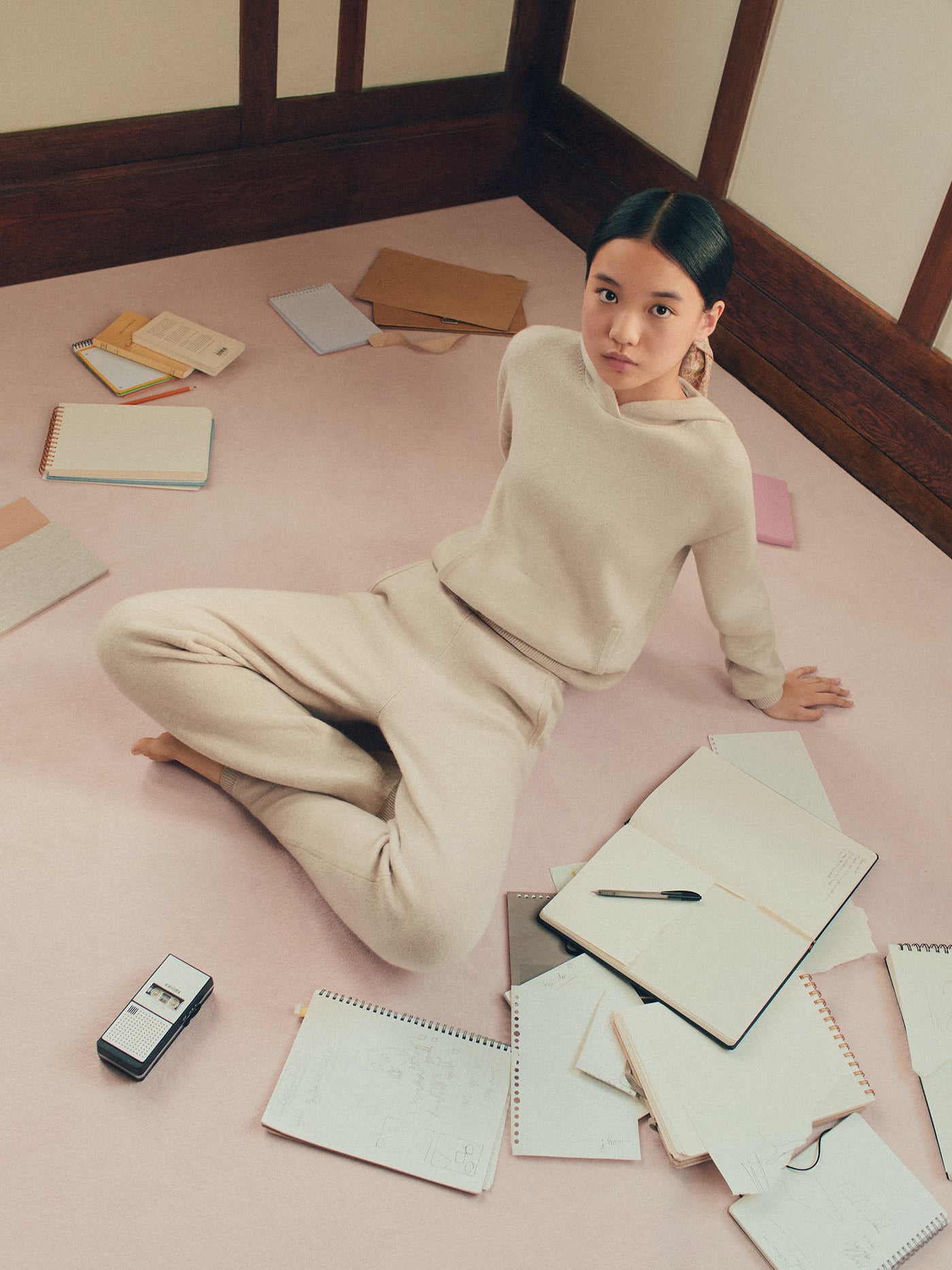 Girls' Winter 2026 Look - Grown-Up Cashmere Set
