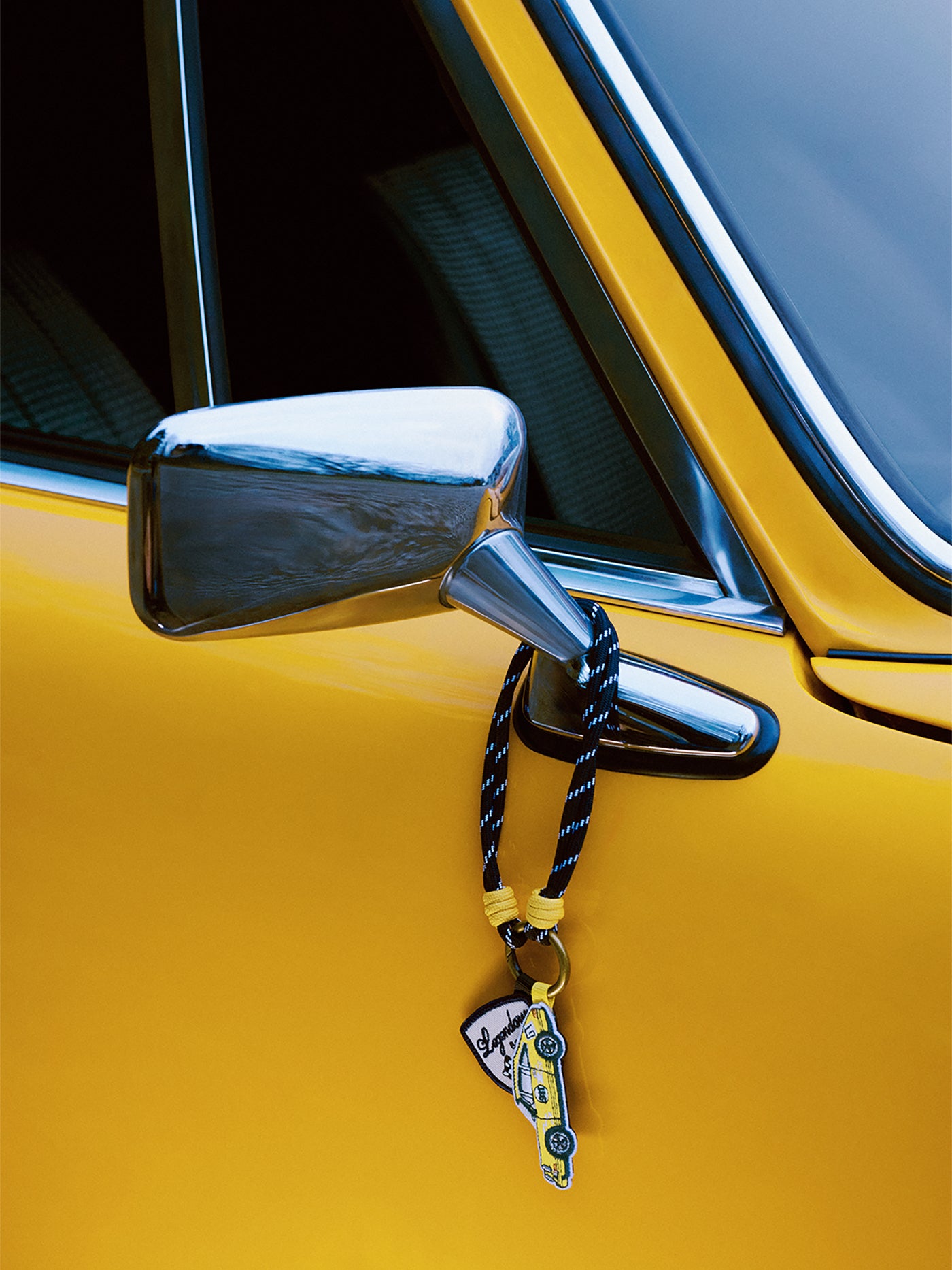 Bonpoint x Porsche Leather Wool Key Ring