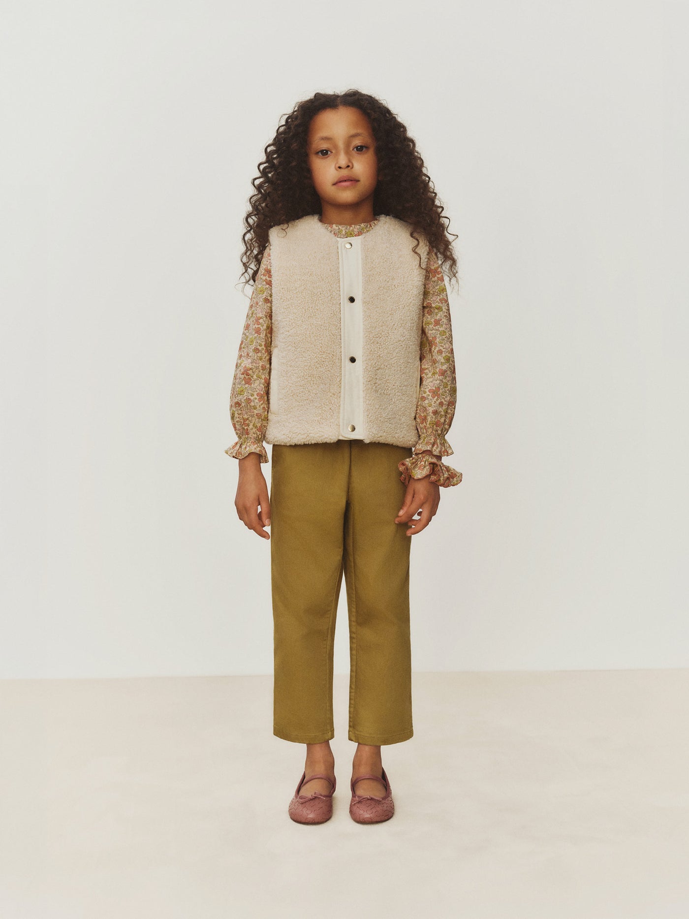 Girls’ Winter 2026 Look - Liberty fabric Blouse