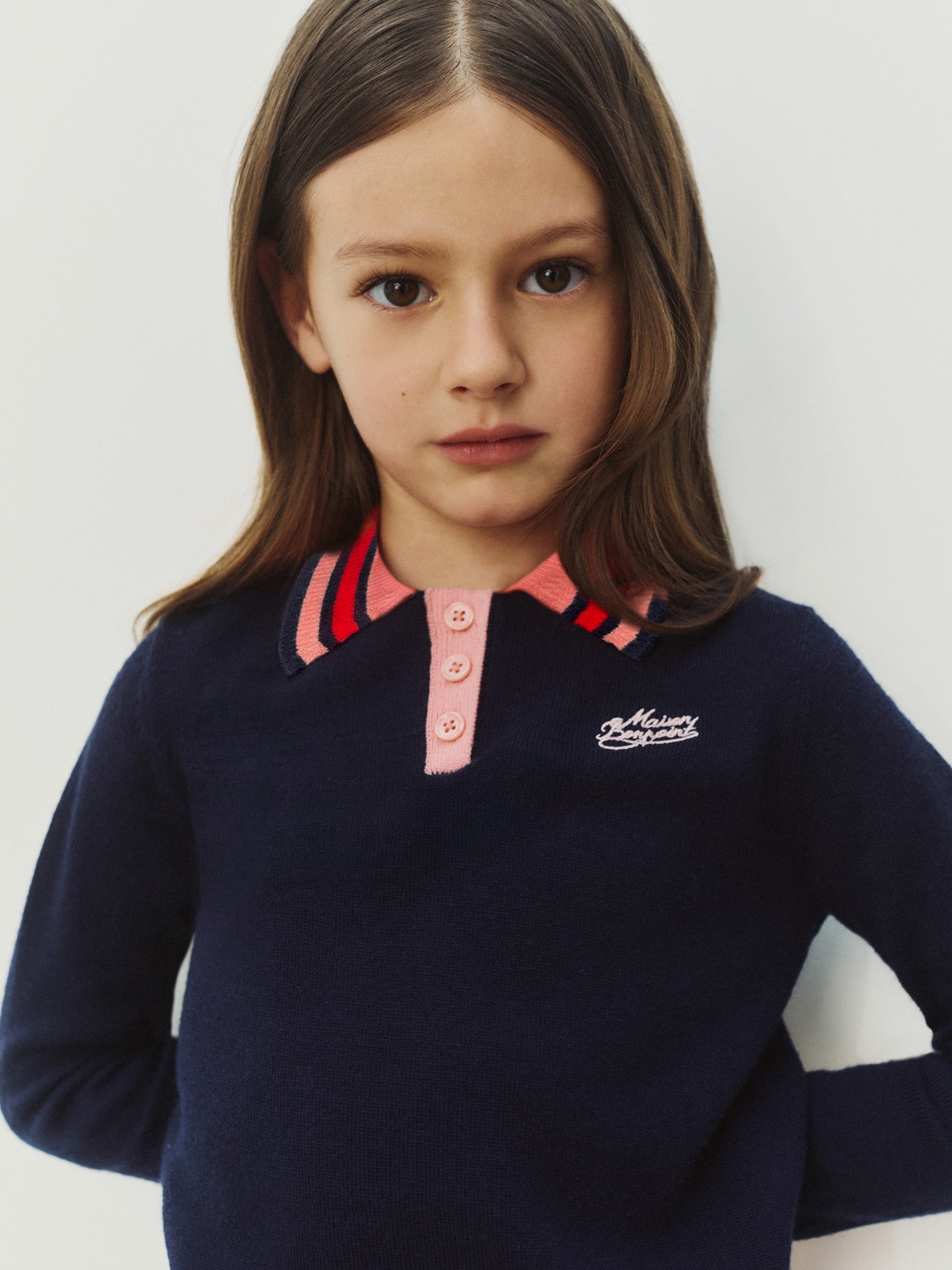 Malia jumper with a collar