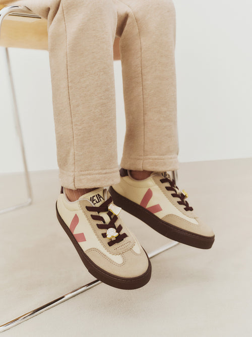 Bonpoint x Veja Volley ecru children's trainers