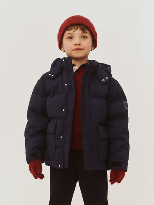 Marko waterproof padded jacket with removable hood