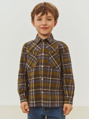 Martell checked shirt