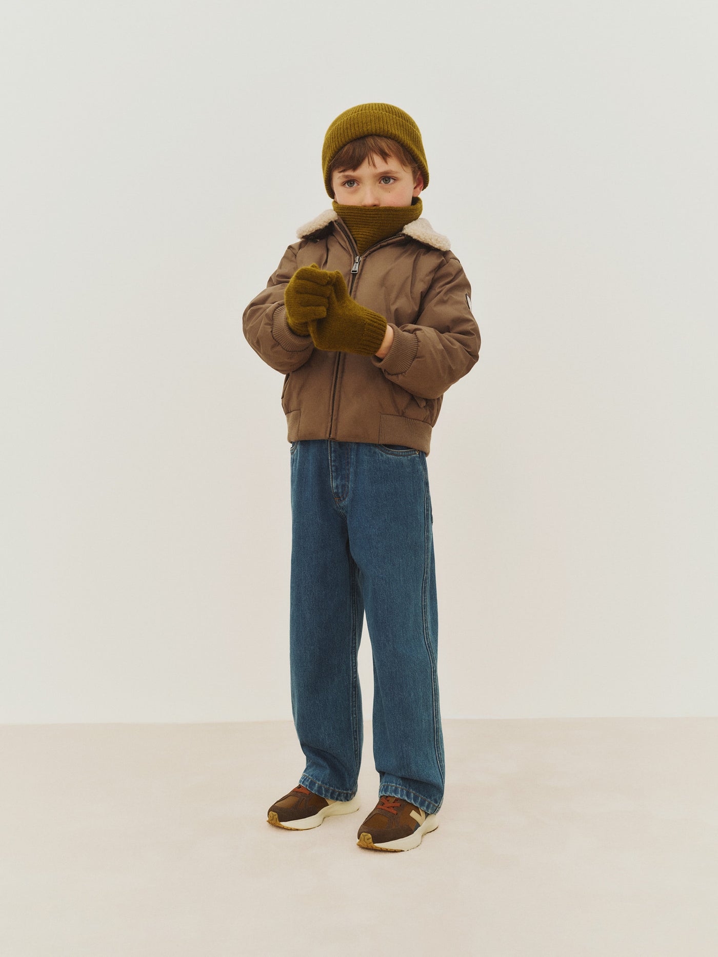 Boys' Winter 2026 Look - Quilted Jacket