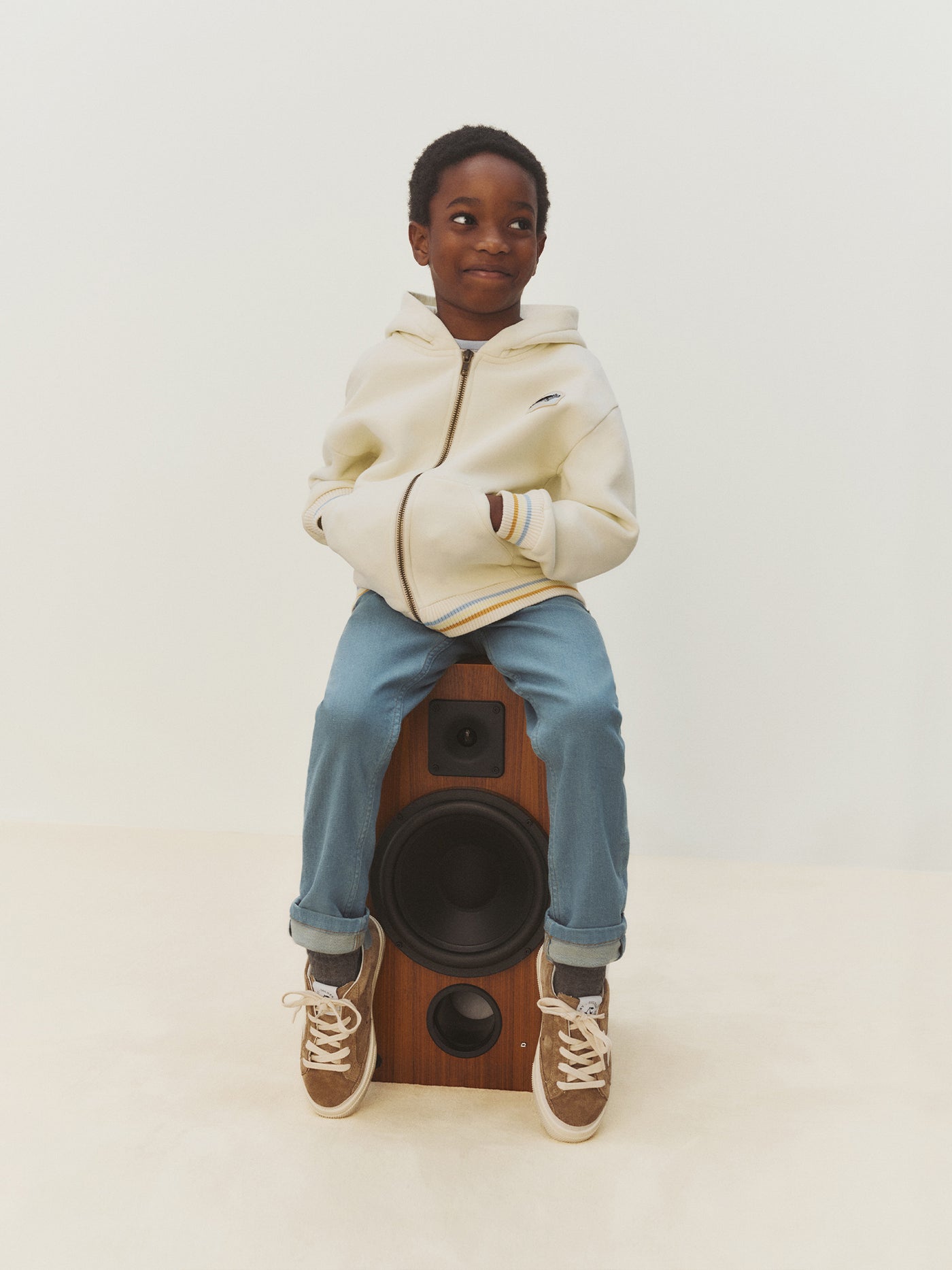 Boys’ Pre-Fall 2026 Look - Fleece sweatshirt