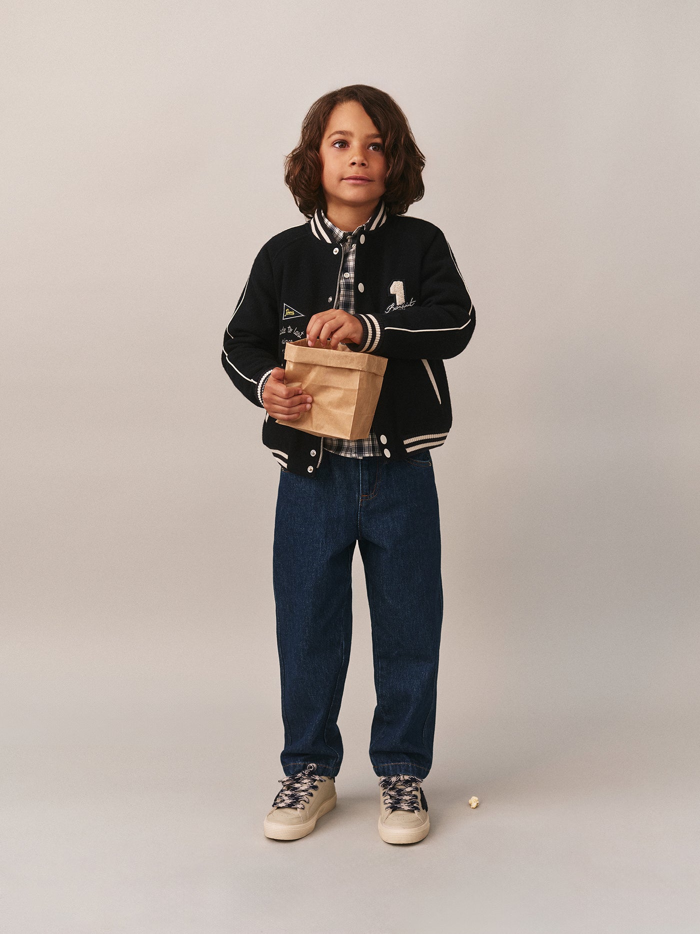 Boys' Winter Look 2025 - Paris Sweater Jacket