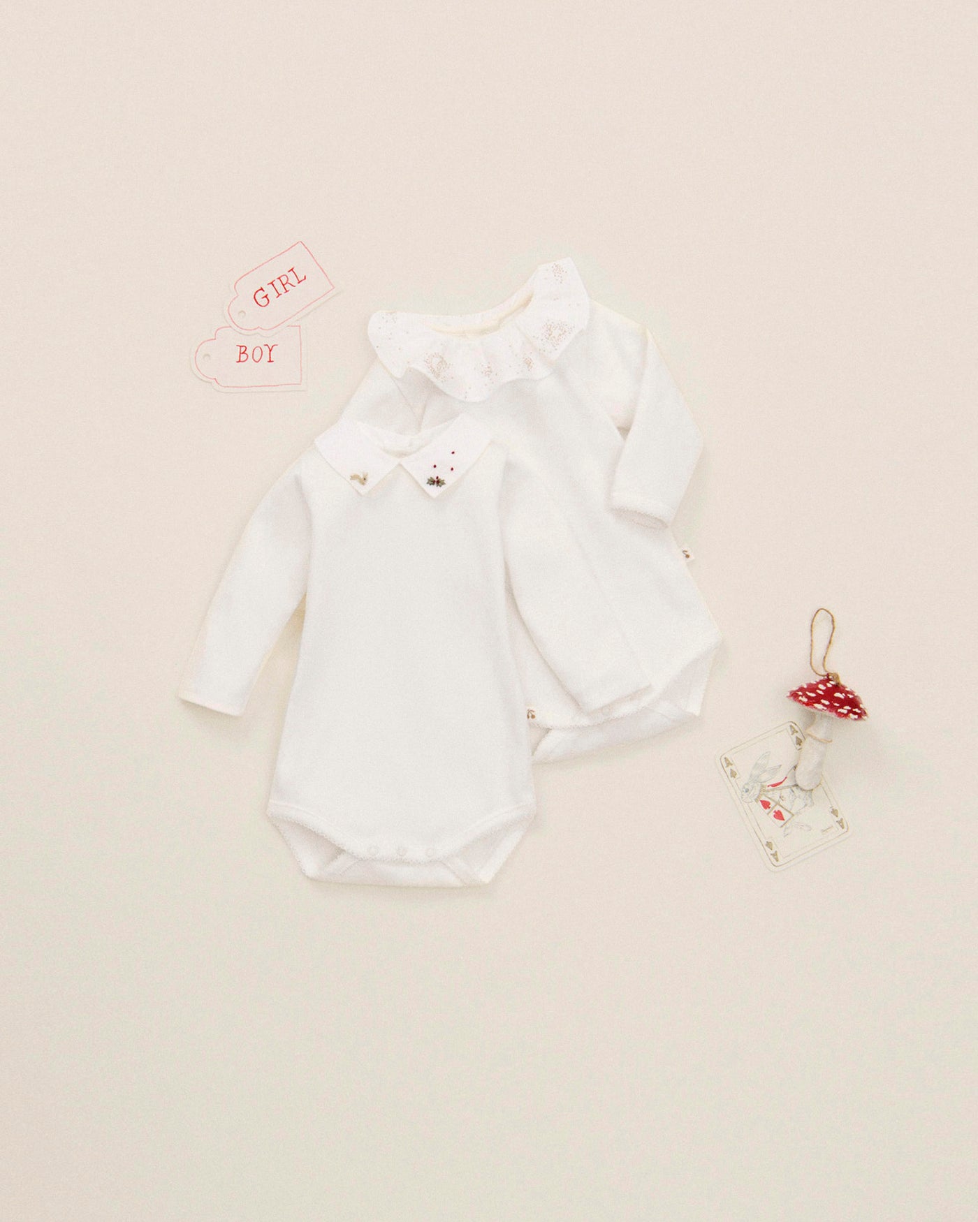 Embroidered Bodysuits<br>from £100