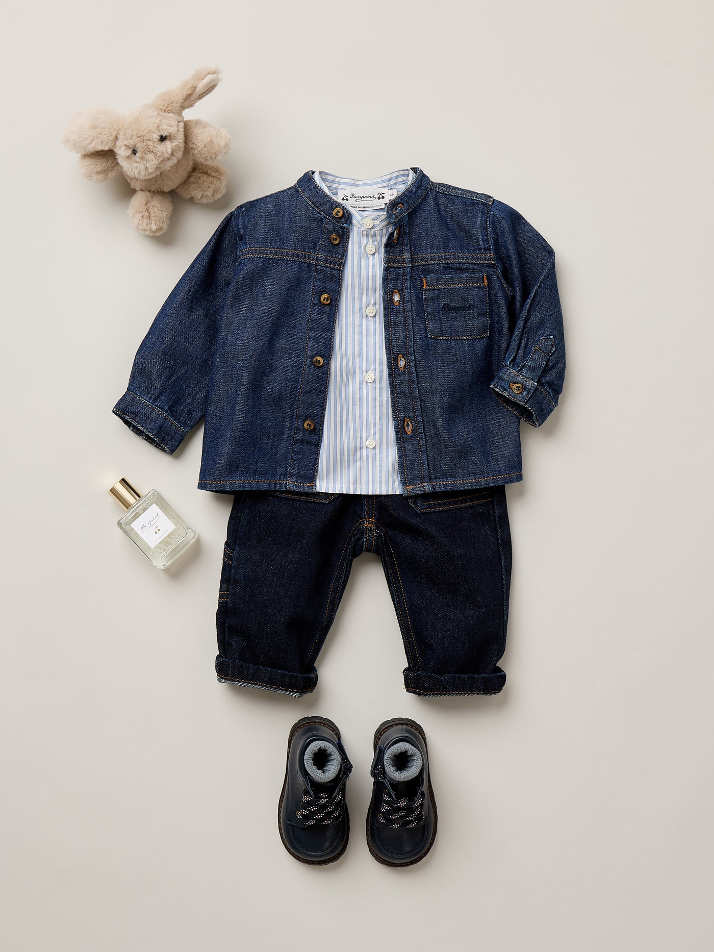 Gaspar baby denim trousers