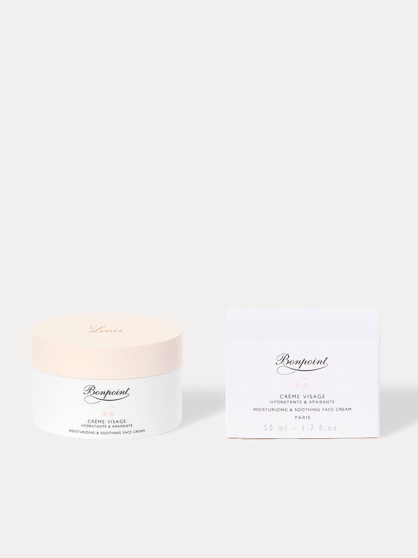 Moisturizing face cream 50 ml with personalized engraving