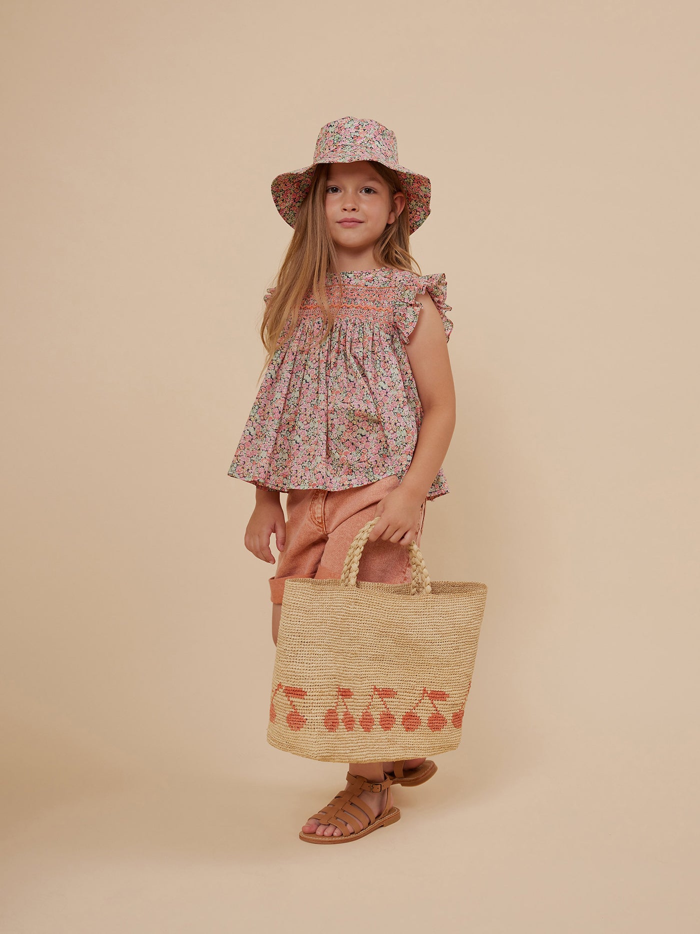 Faye Hat coral