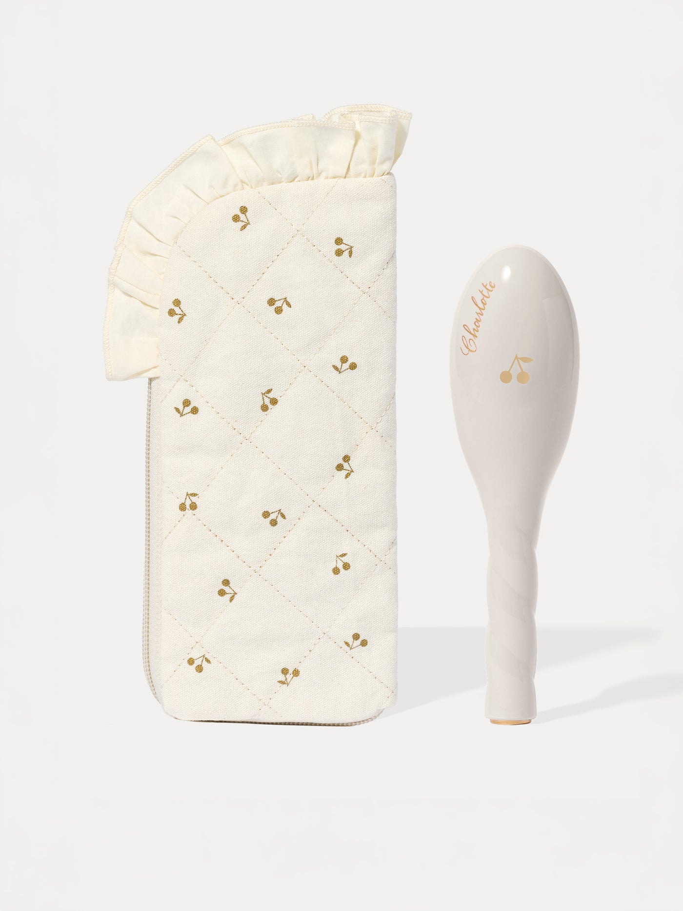 Bonpoint x La Bonne Brosse - The brush N.06 « My First Brush » with personalized engraving