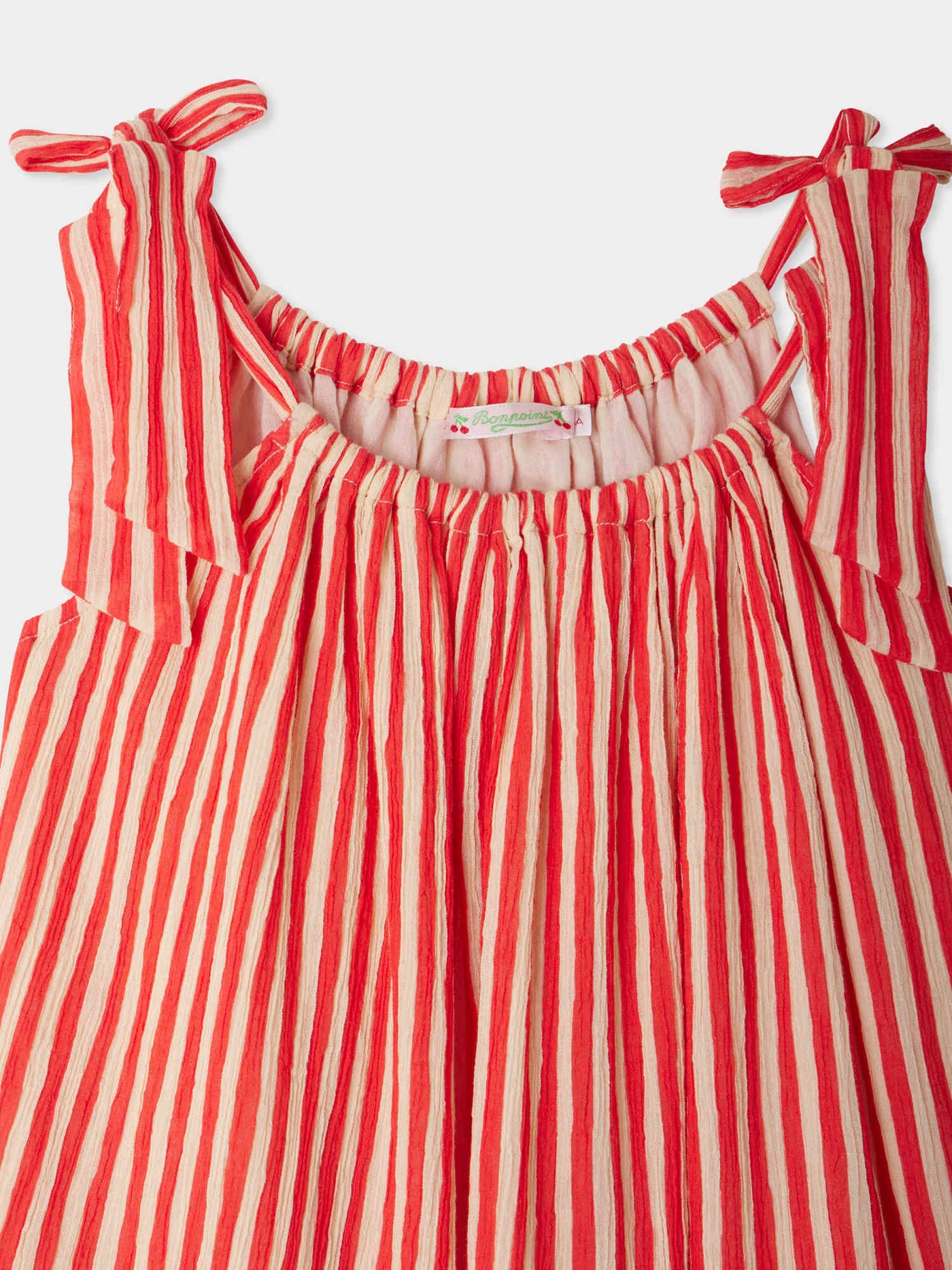 Eloise striped crepe dress