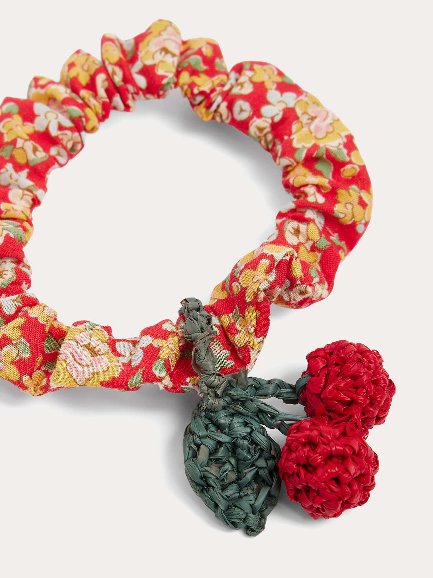 Elory scrunchie made with Liberty fabrics