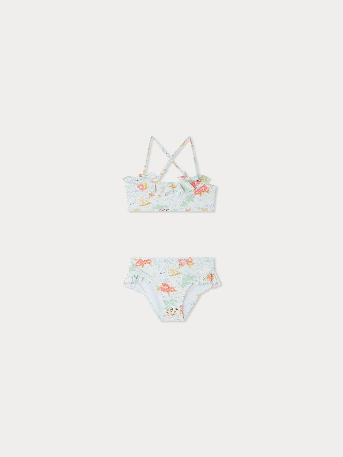 Abigael patterned two-piece swimsuit