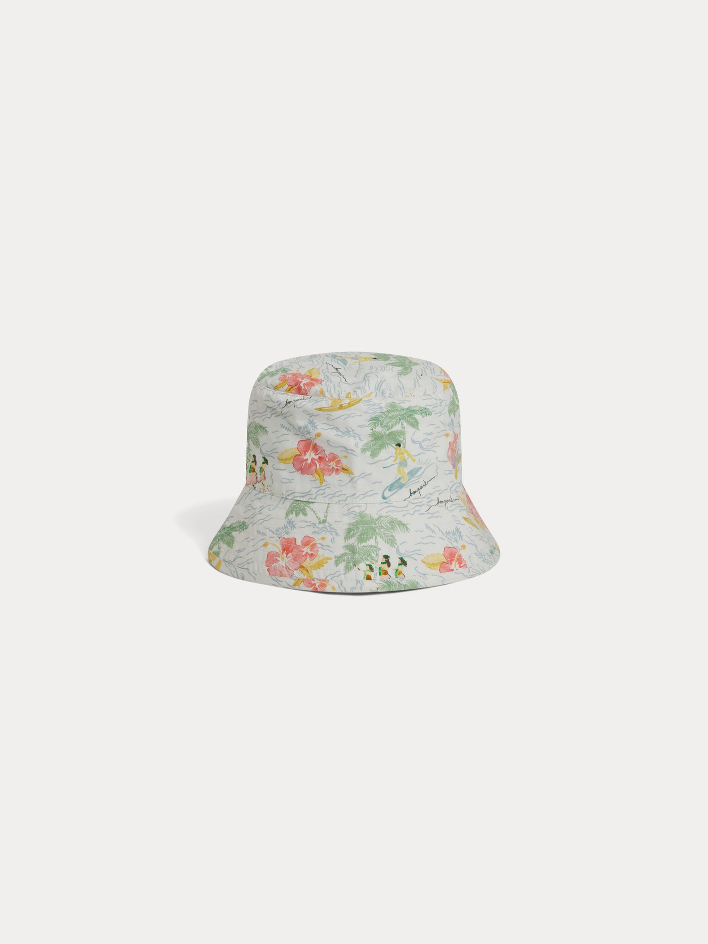 Theana printed poplin bob hat