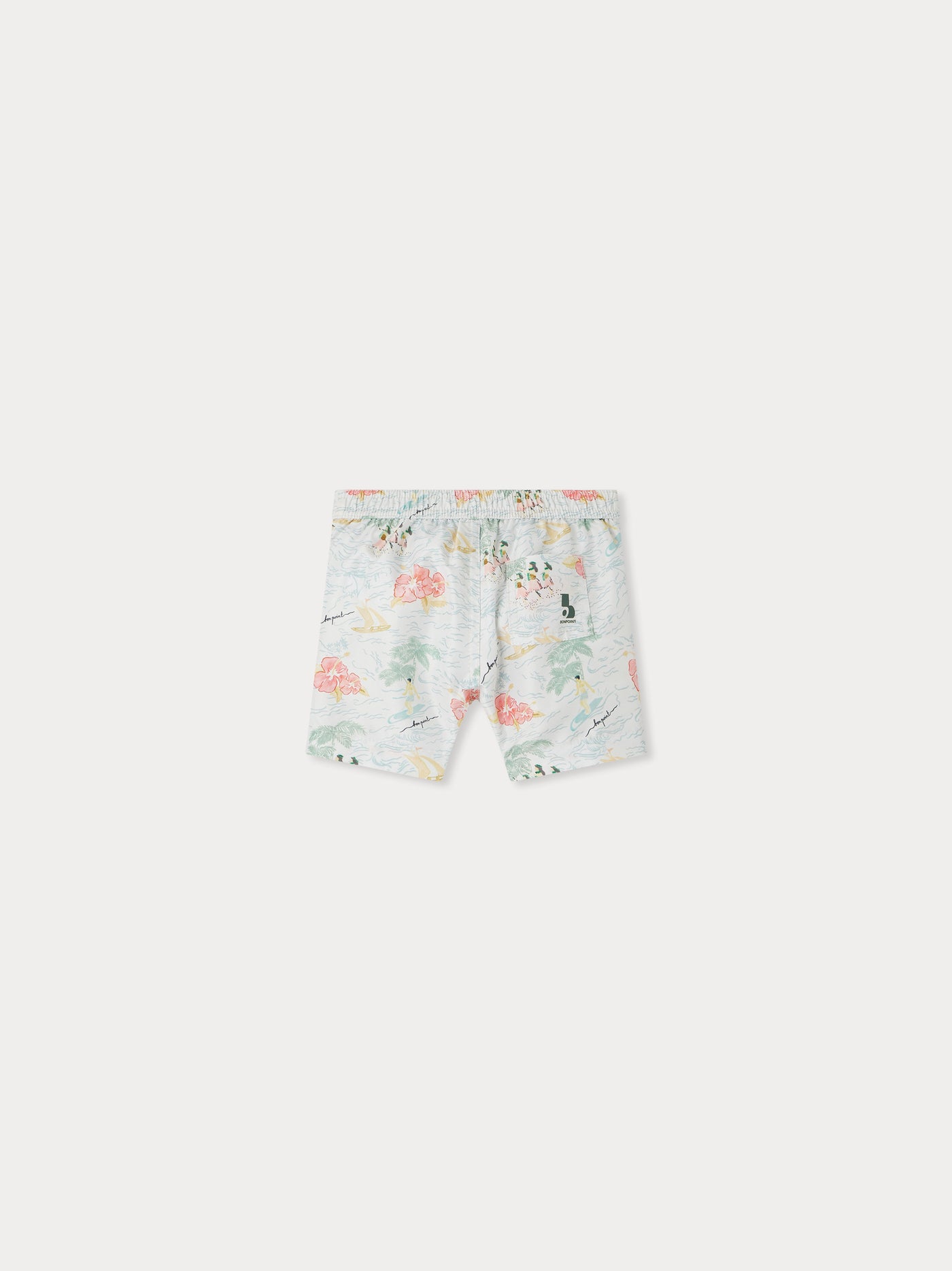 Niagara drawstring printed swim shorts