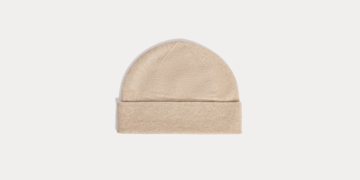 Bonpoint x Guest in Residence Locklan Sand Cashmere Beanie