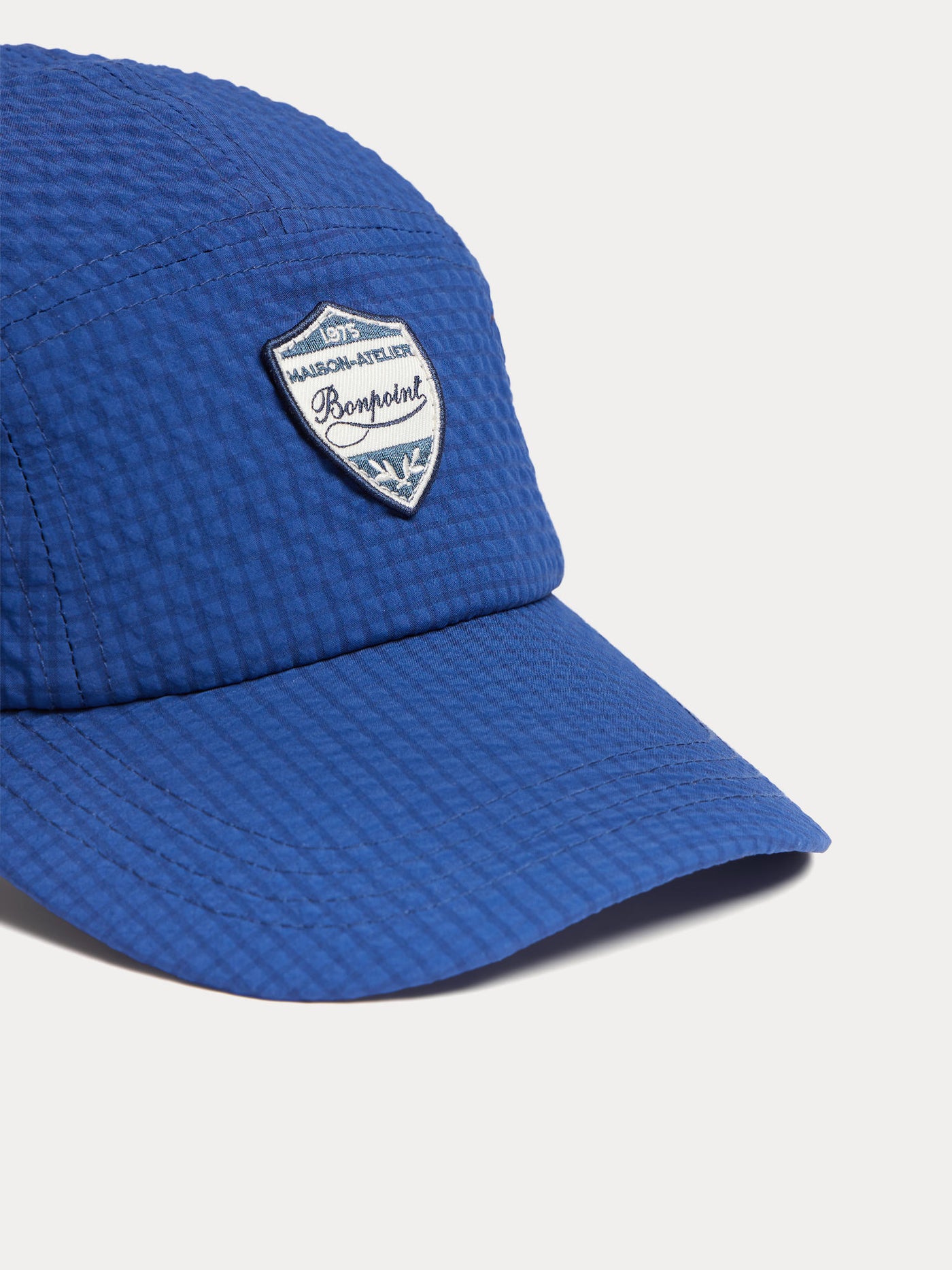 Erle water-repellent seersucker cap