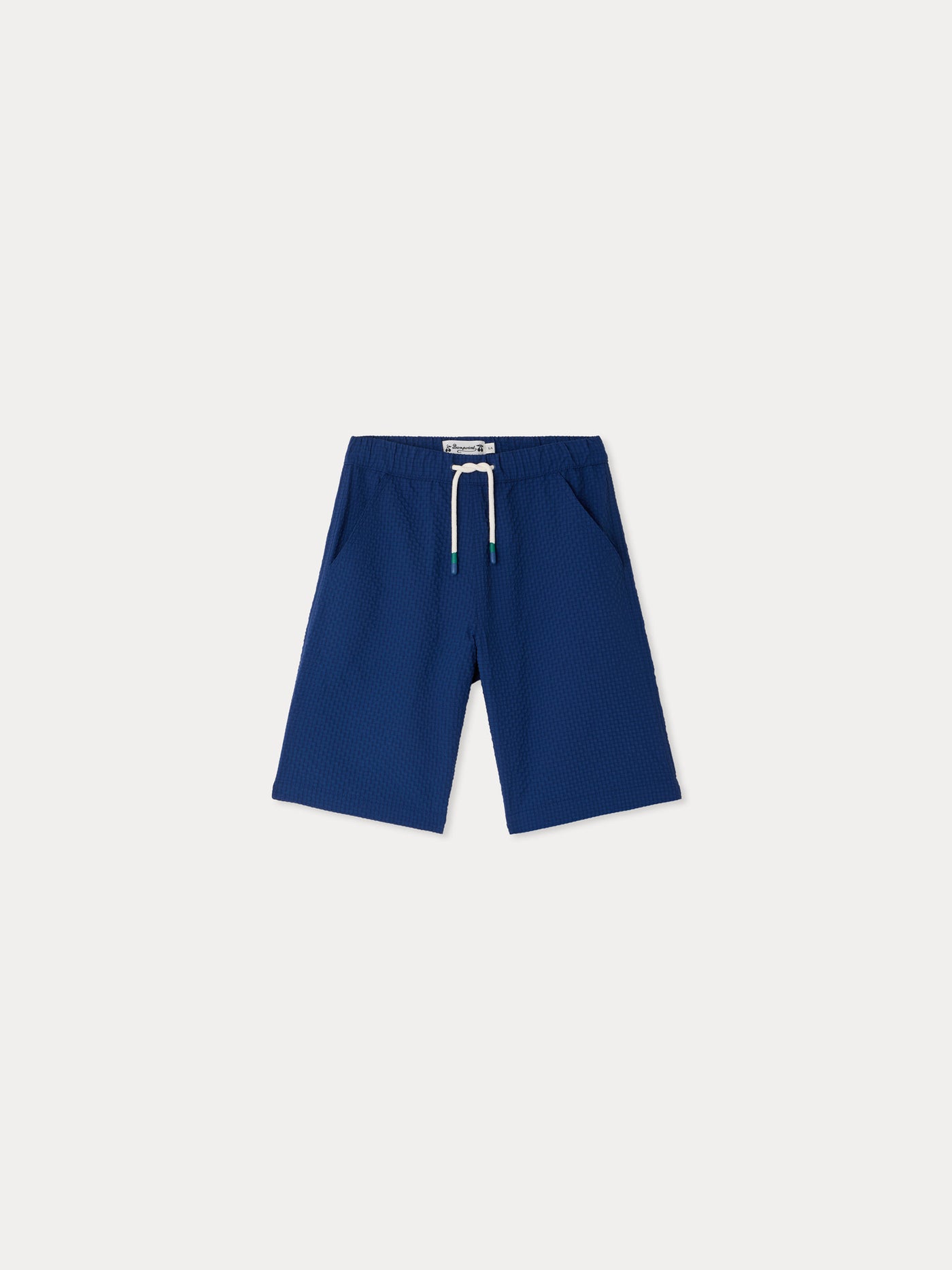 Ethan water-repellent seersucker shorts