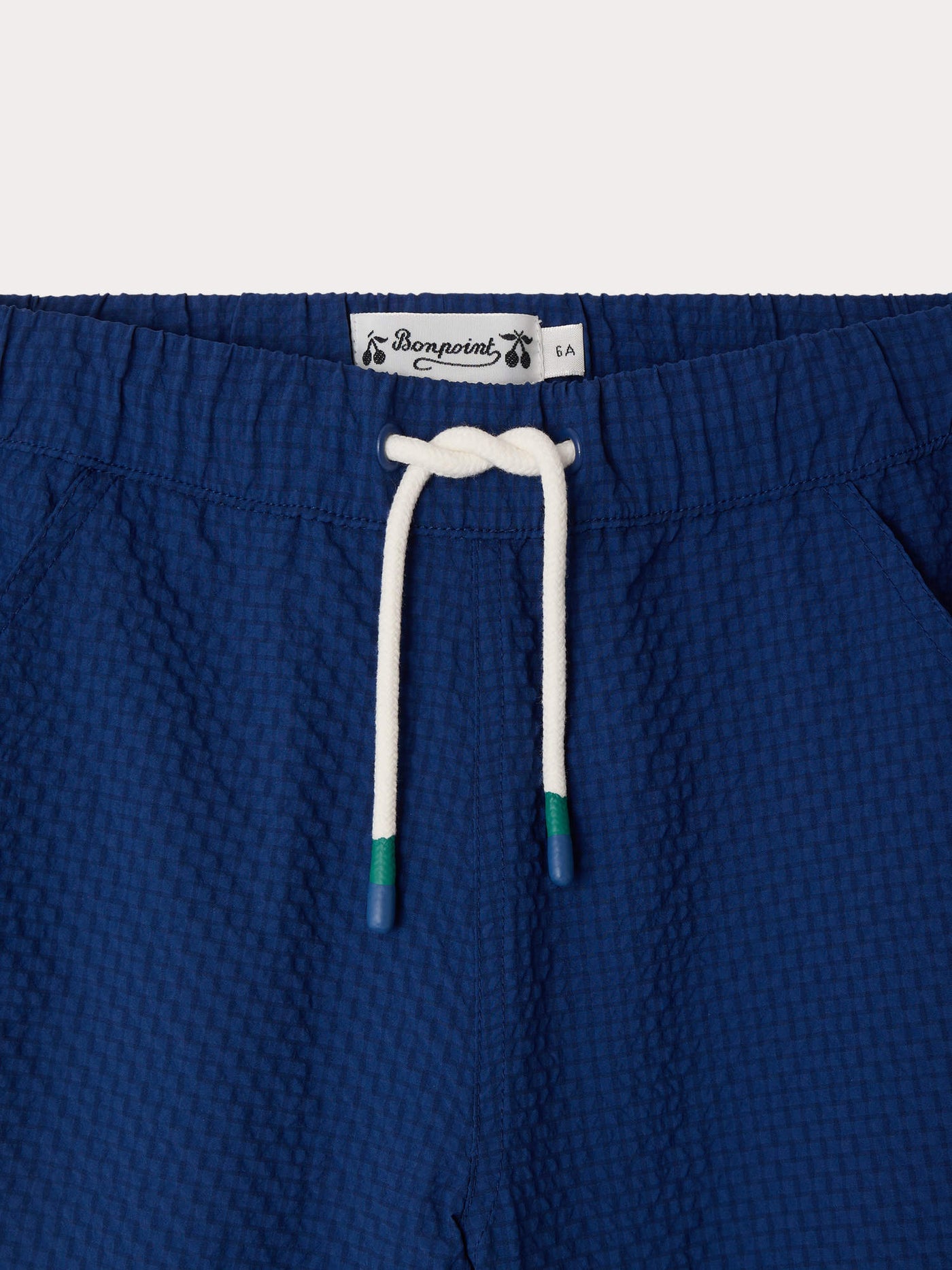 Ethan water-repellent seersucker shorts