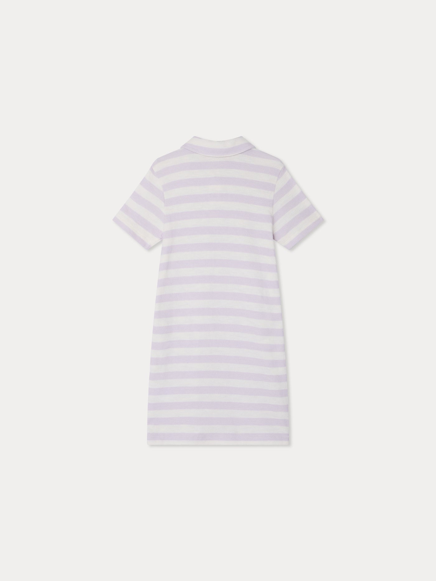 Louve knit polo dress