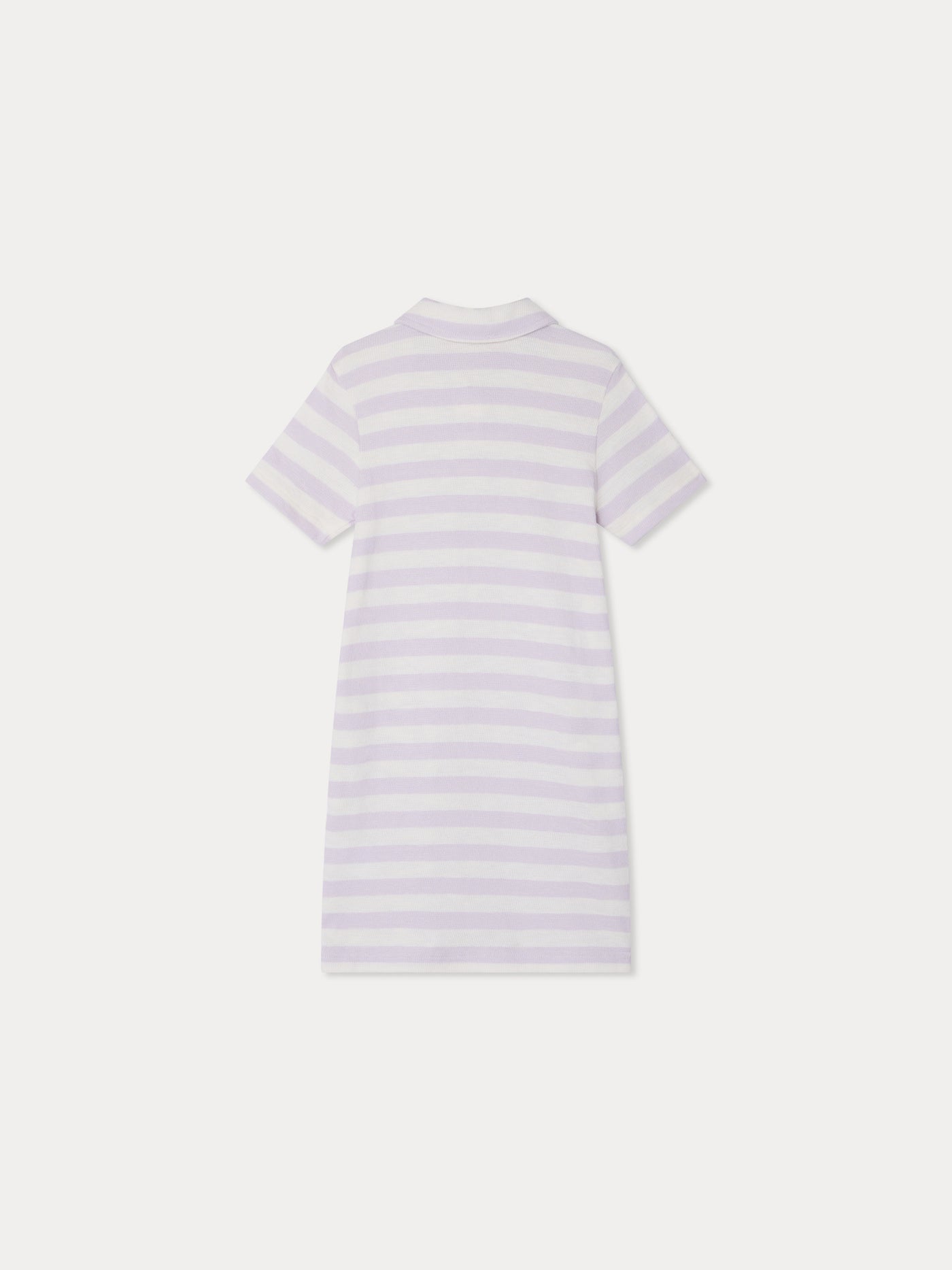 Louve knit polo dress