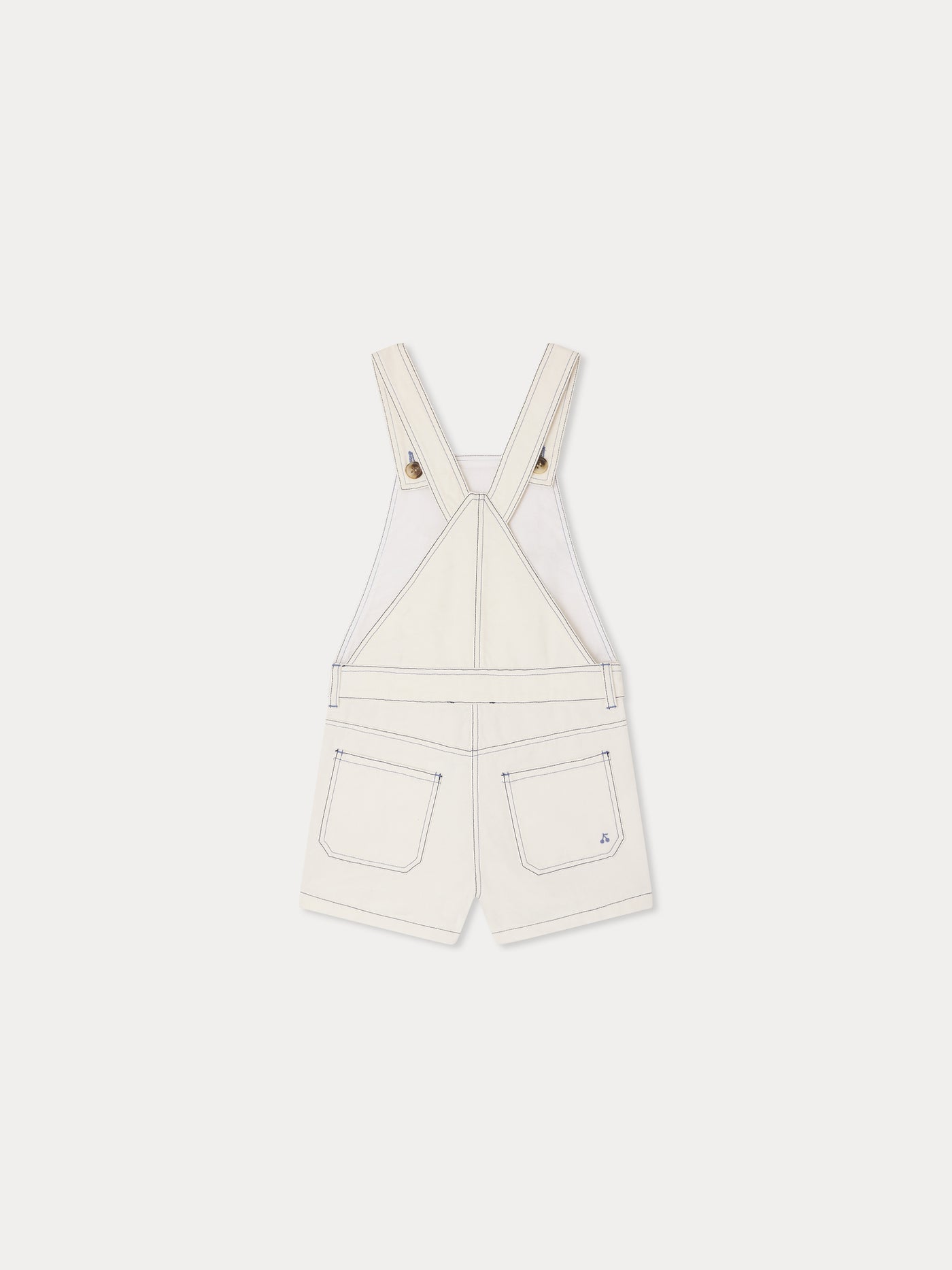 Laga short overalls in organic cotton