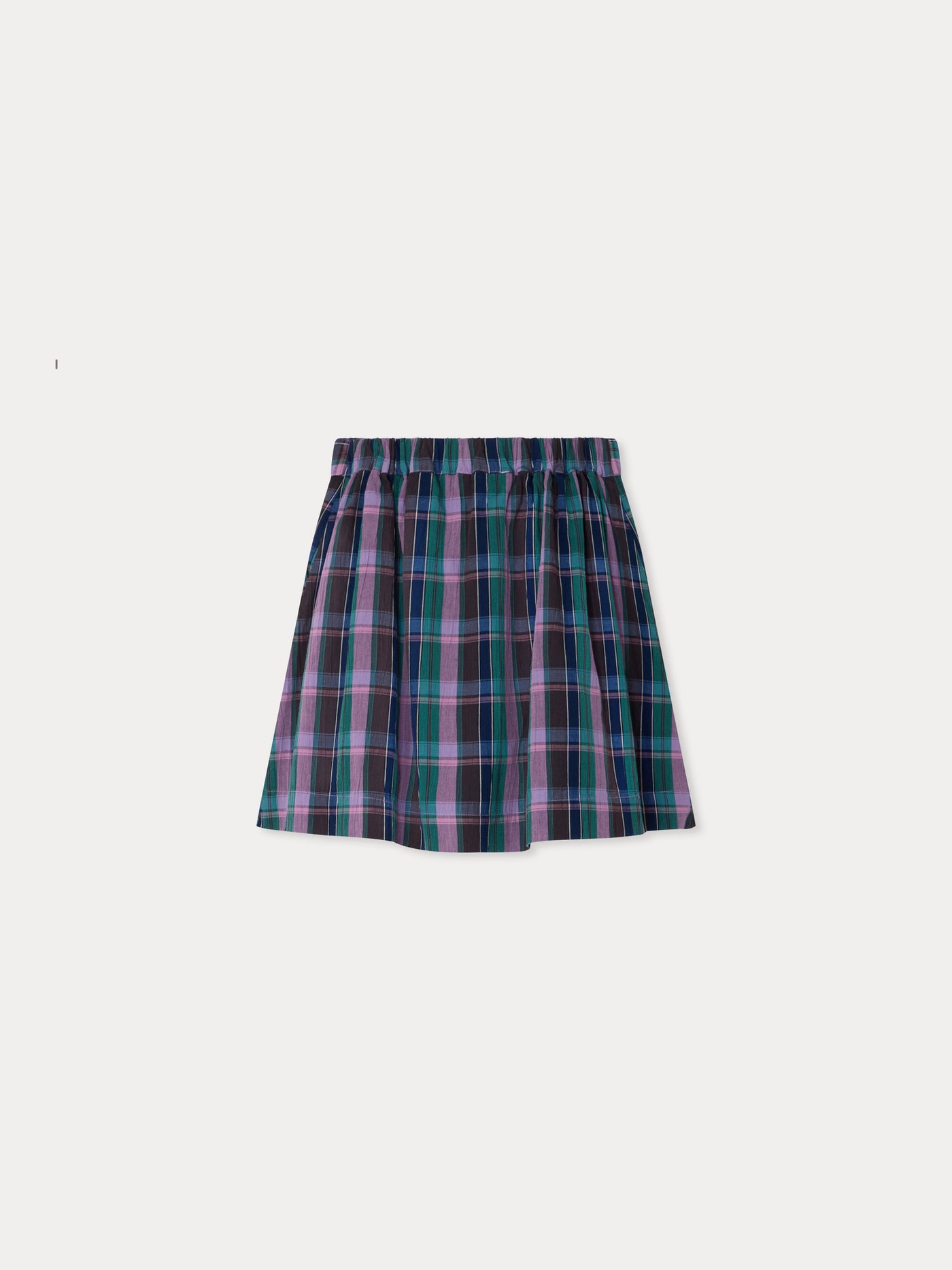 Esterina skirt in organic madras cotton