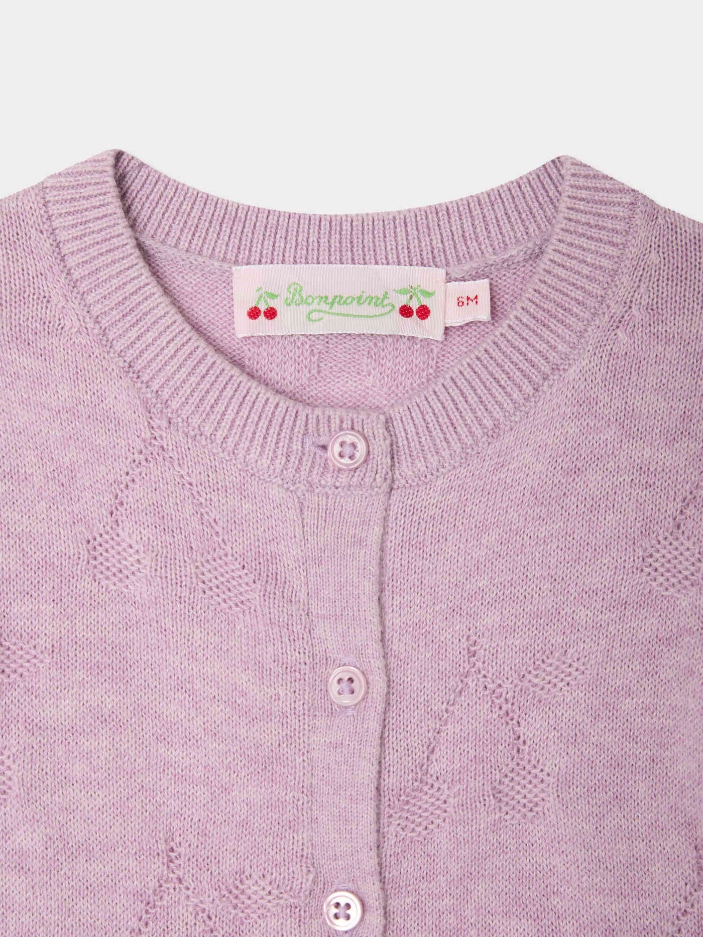 Teyana cardigan in organic cotton and cashmere