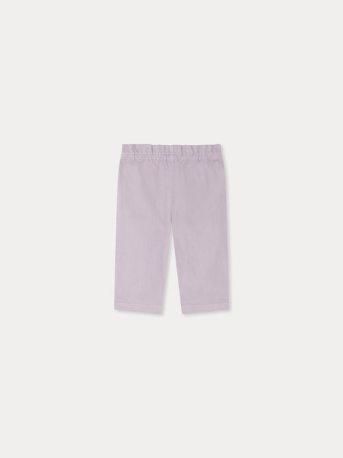Luciole trousers in organic cotton