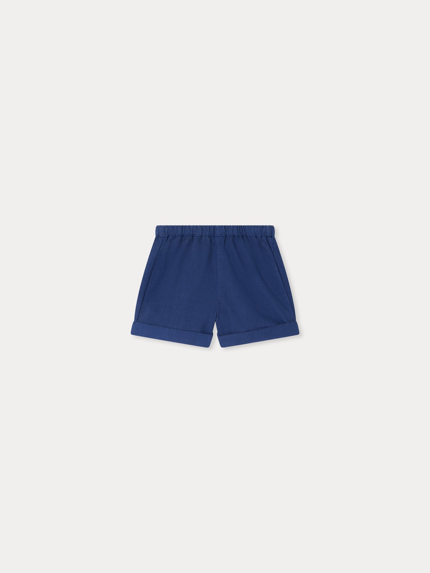 Ecady roll-up shorts in organic cotton