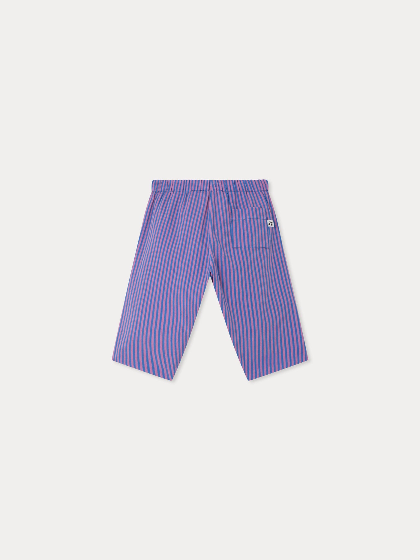 Dandy striped trousers in organic cotton
