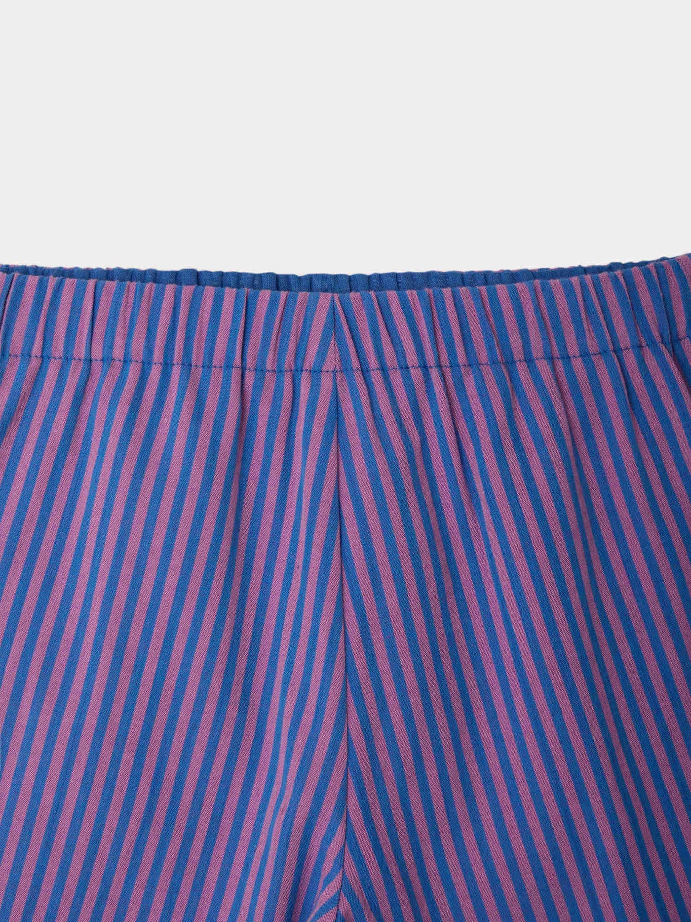 Dandy striped trousers in organic cotton