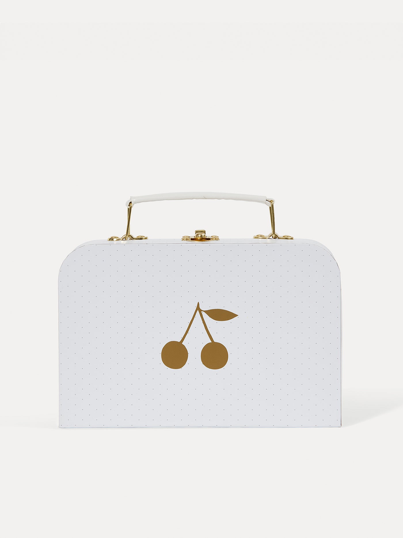 Skincare suitcase - "Gold polka dots" edition