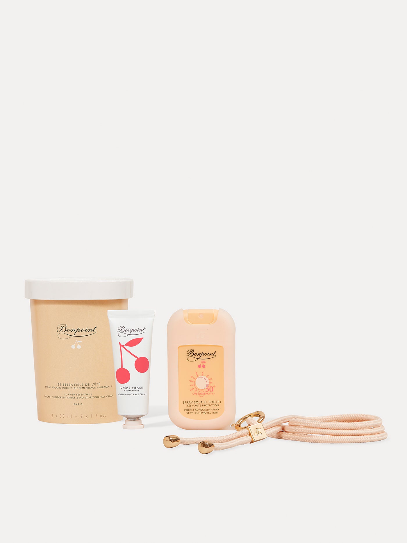 Summer essentials - Pocket sunscreen SPF50+ & moisturizing face Cream