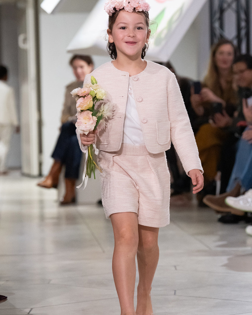 Girl Summer 2026 Ceremony Look - Lurex Tweed Ensemble