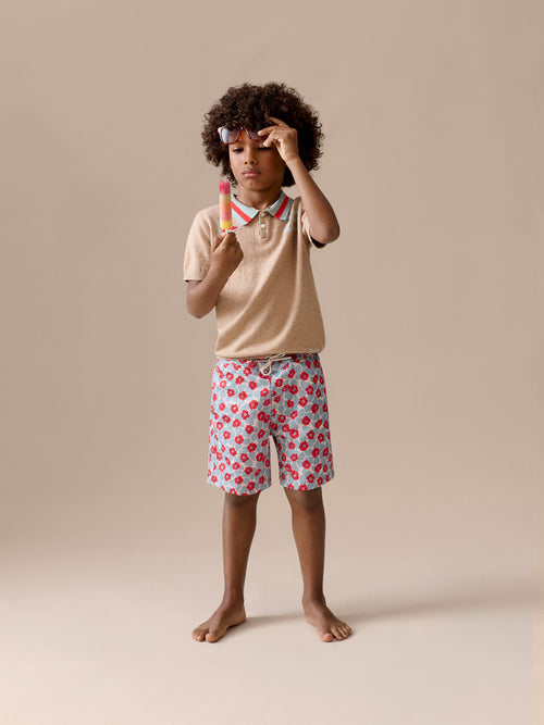 Ariel floral print swim shorts