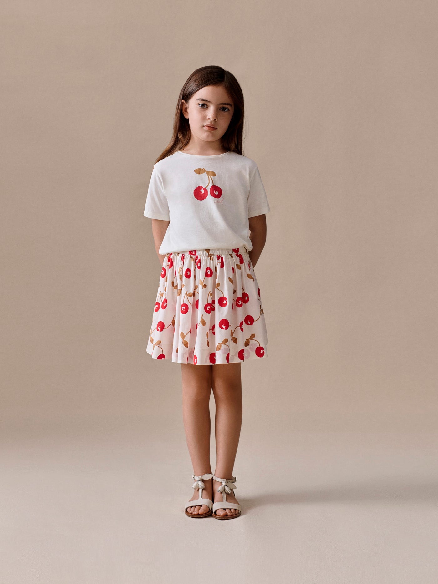Aada cherry print t-shirt