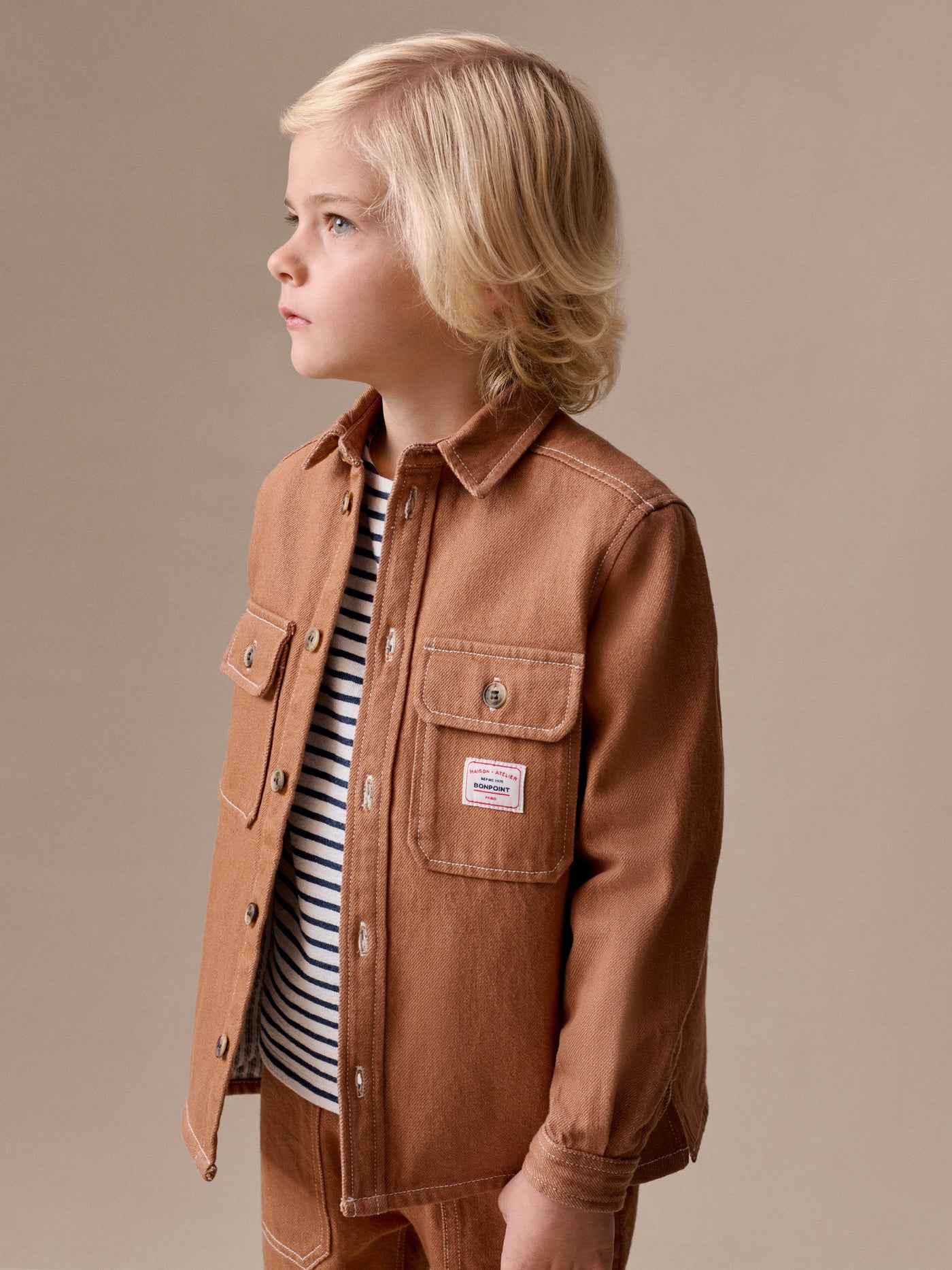 Eddy shirt in organic cotton denim