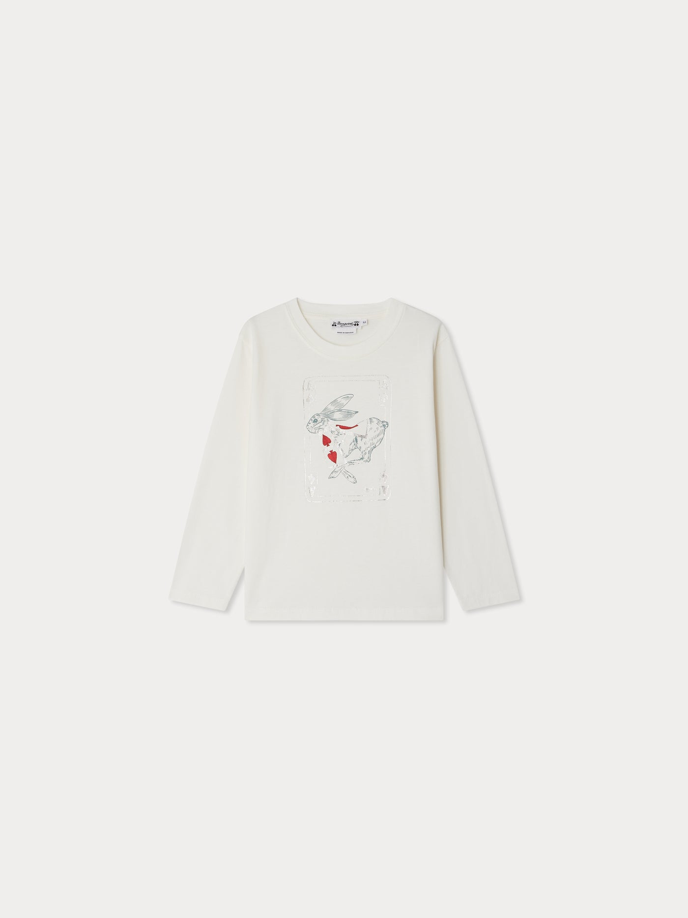 Tadda Organic Cotton Christmas Bunny Print T-Shirt