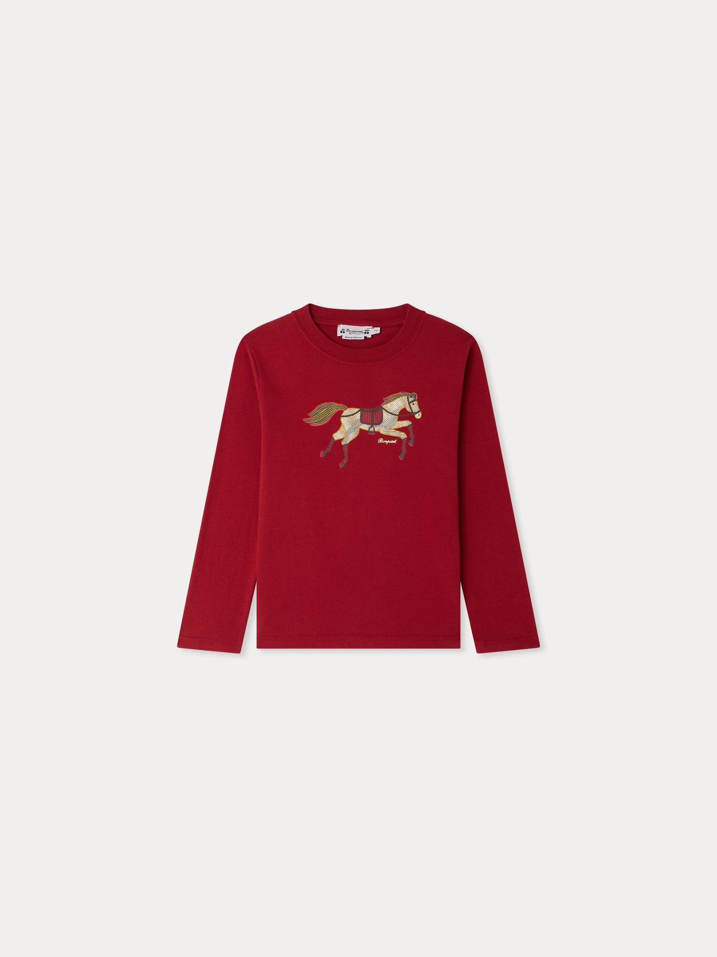 Tadda organic cotton t-shirt with horse print