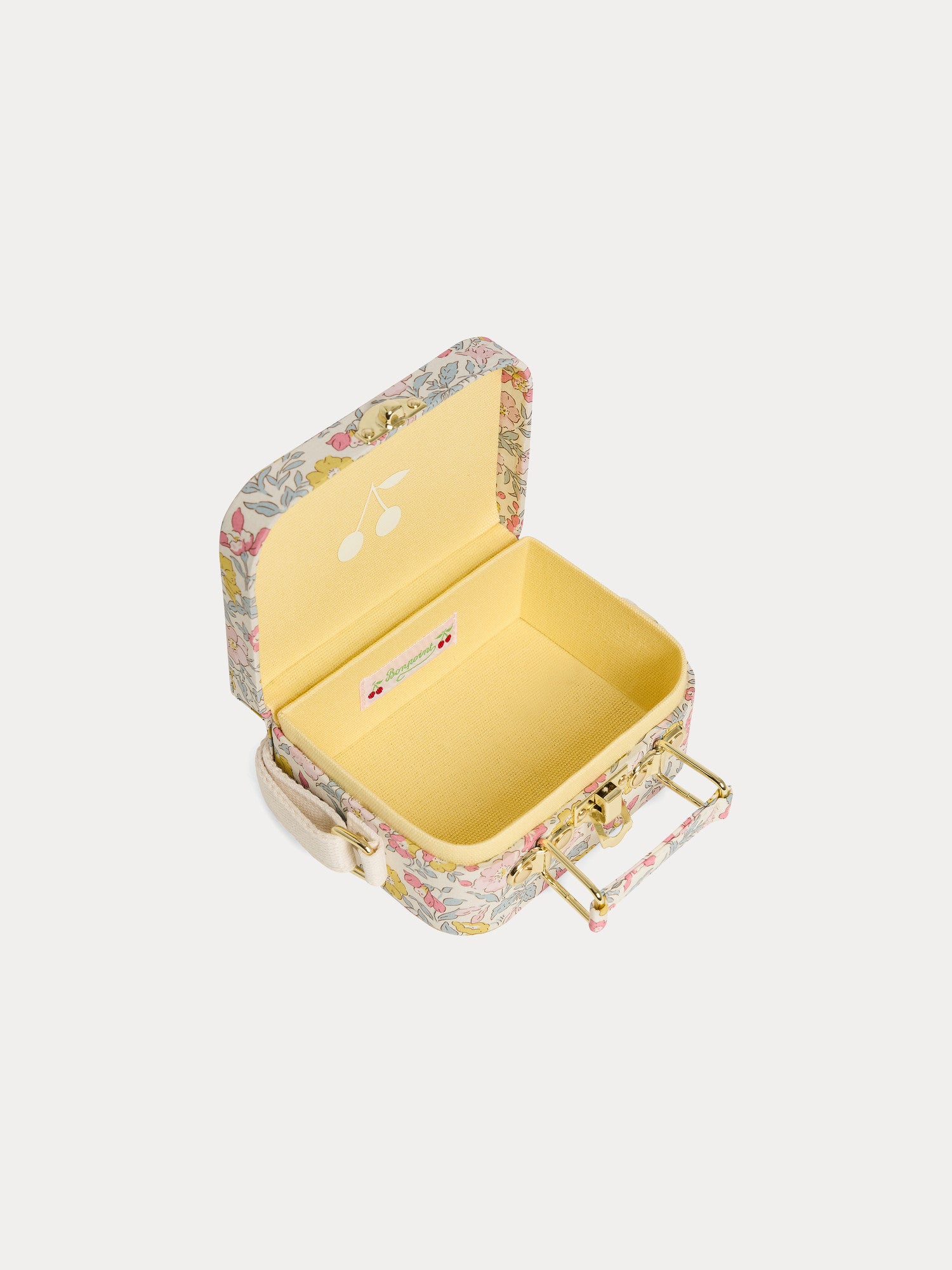 Pink floral suitcase online