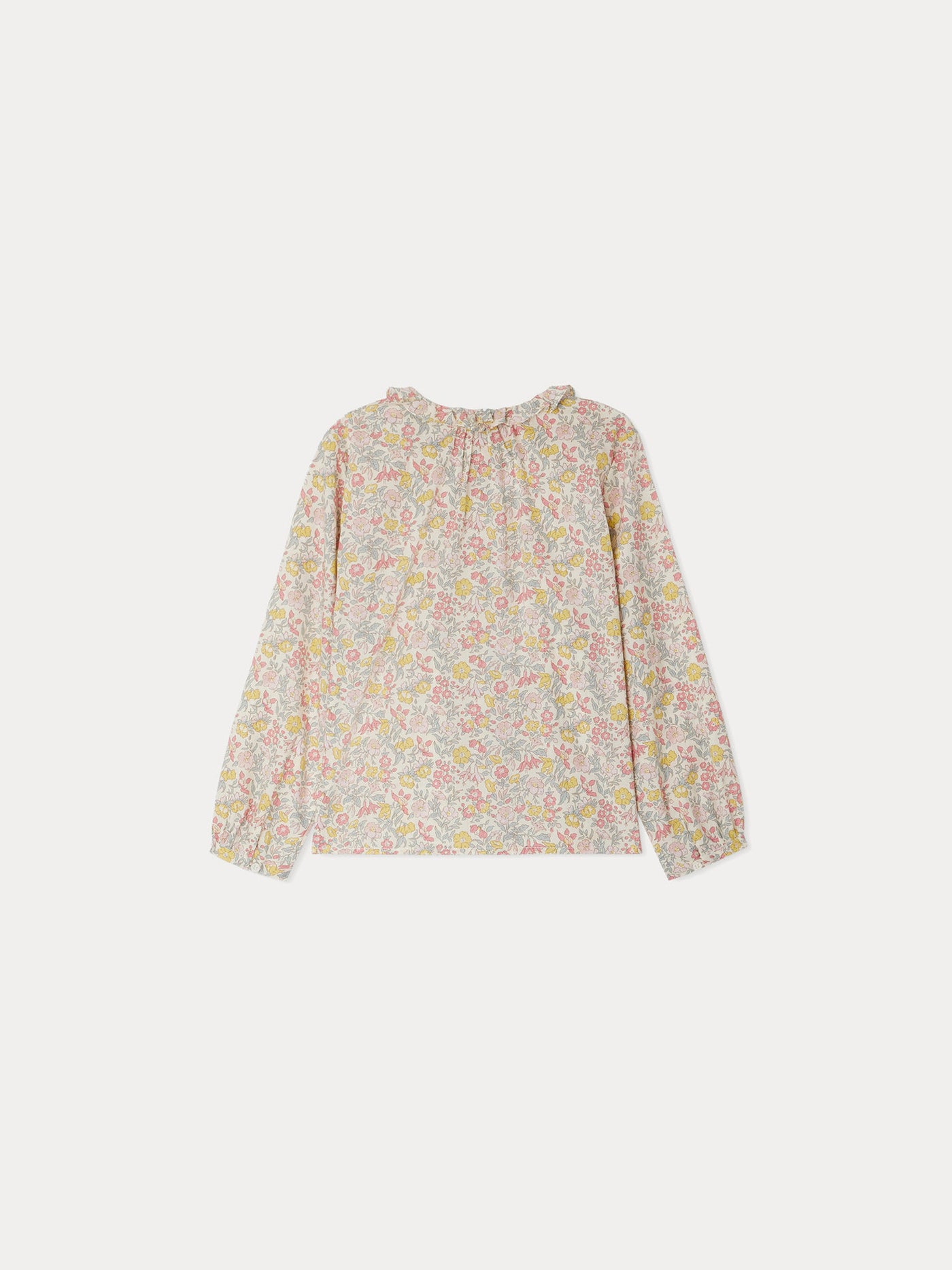 Gentille smocked blouse in Liberty fabric