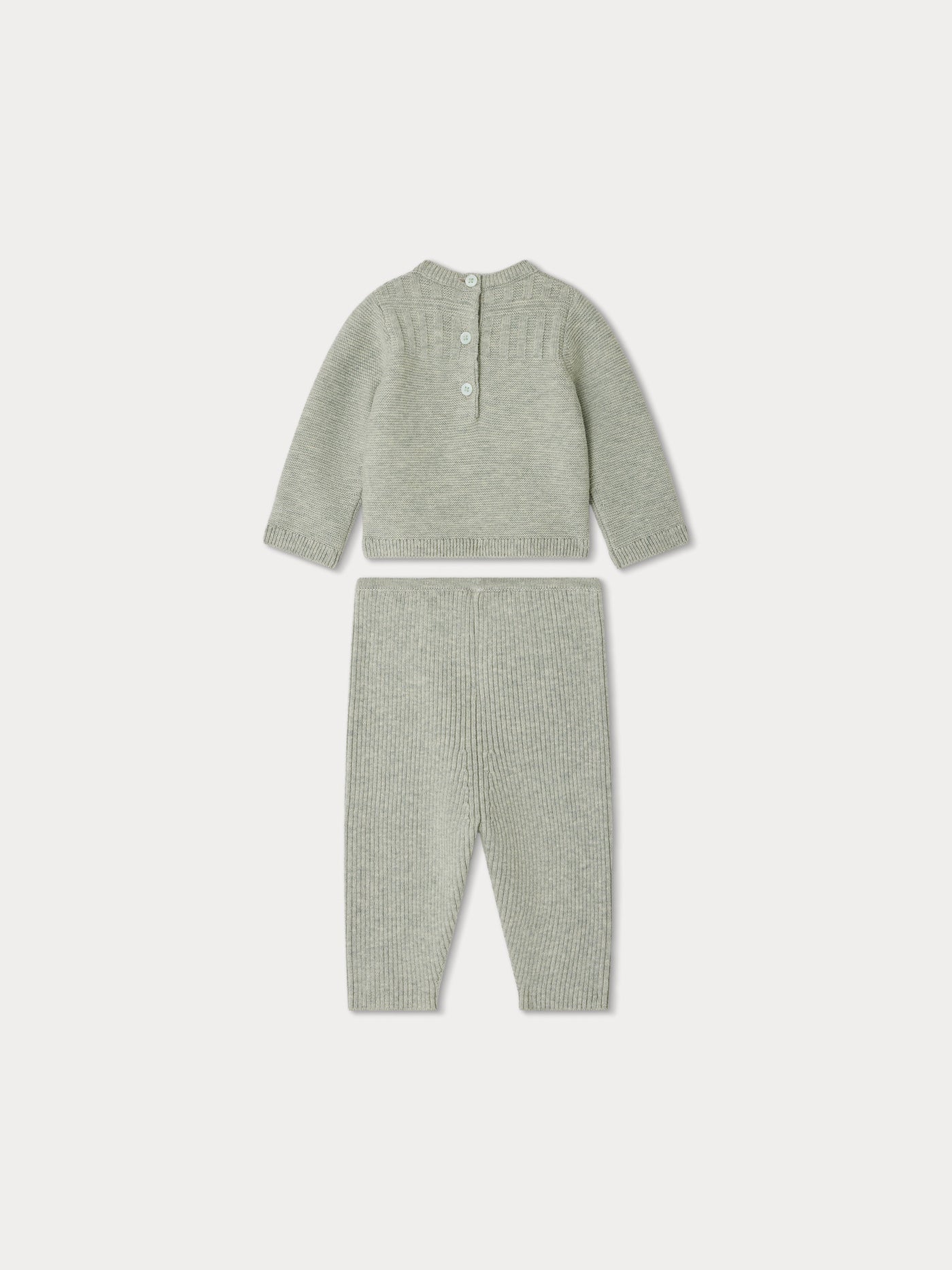 Gavin set in cotton and wool