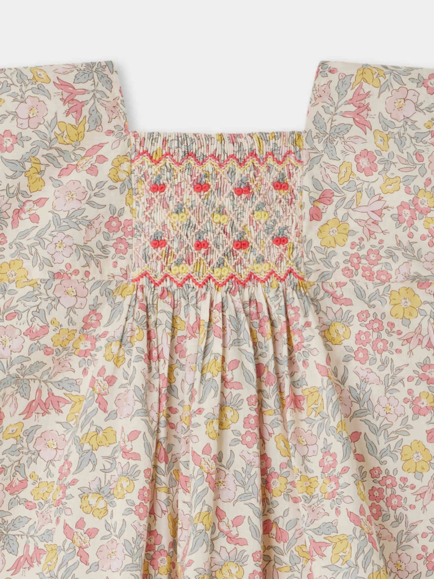 Pais smocked dress in Liberty fabric