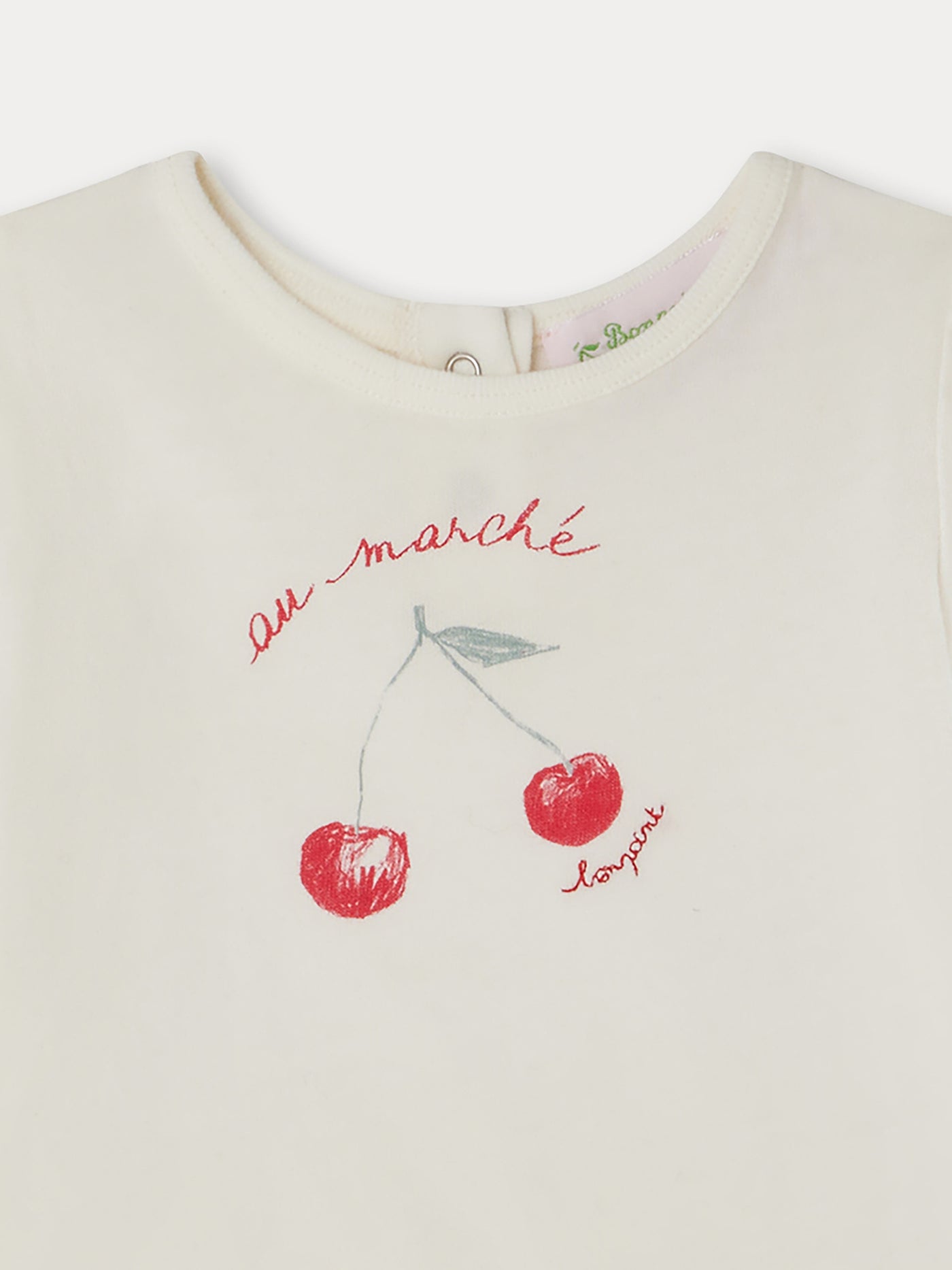 Cira cherry pattern T-shirt