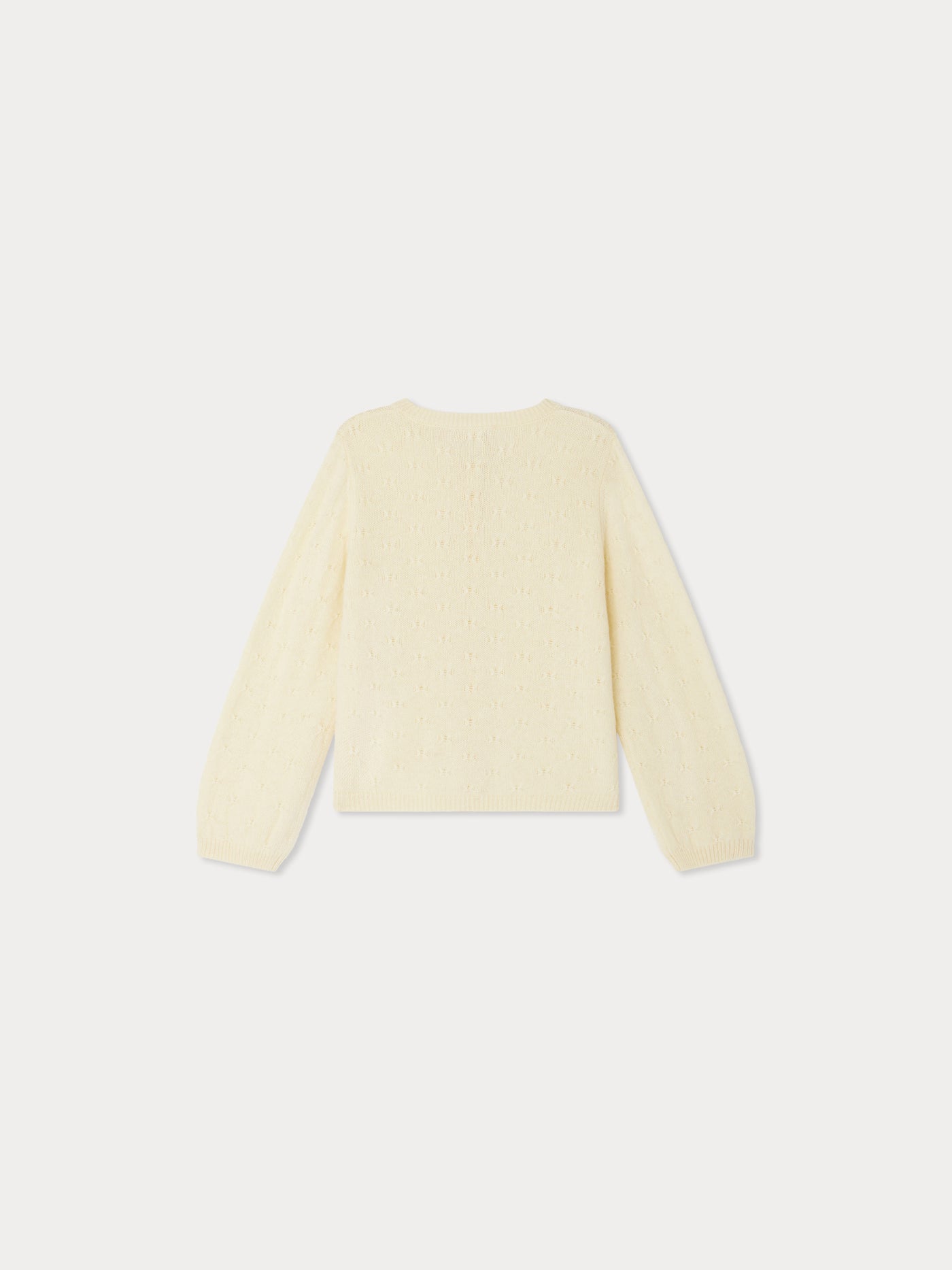 Jorna cardigan with decorative stitching