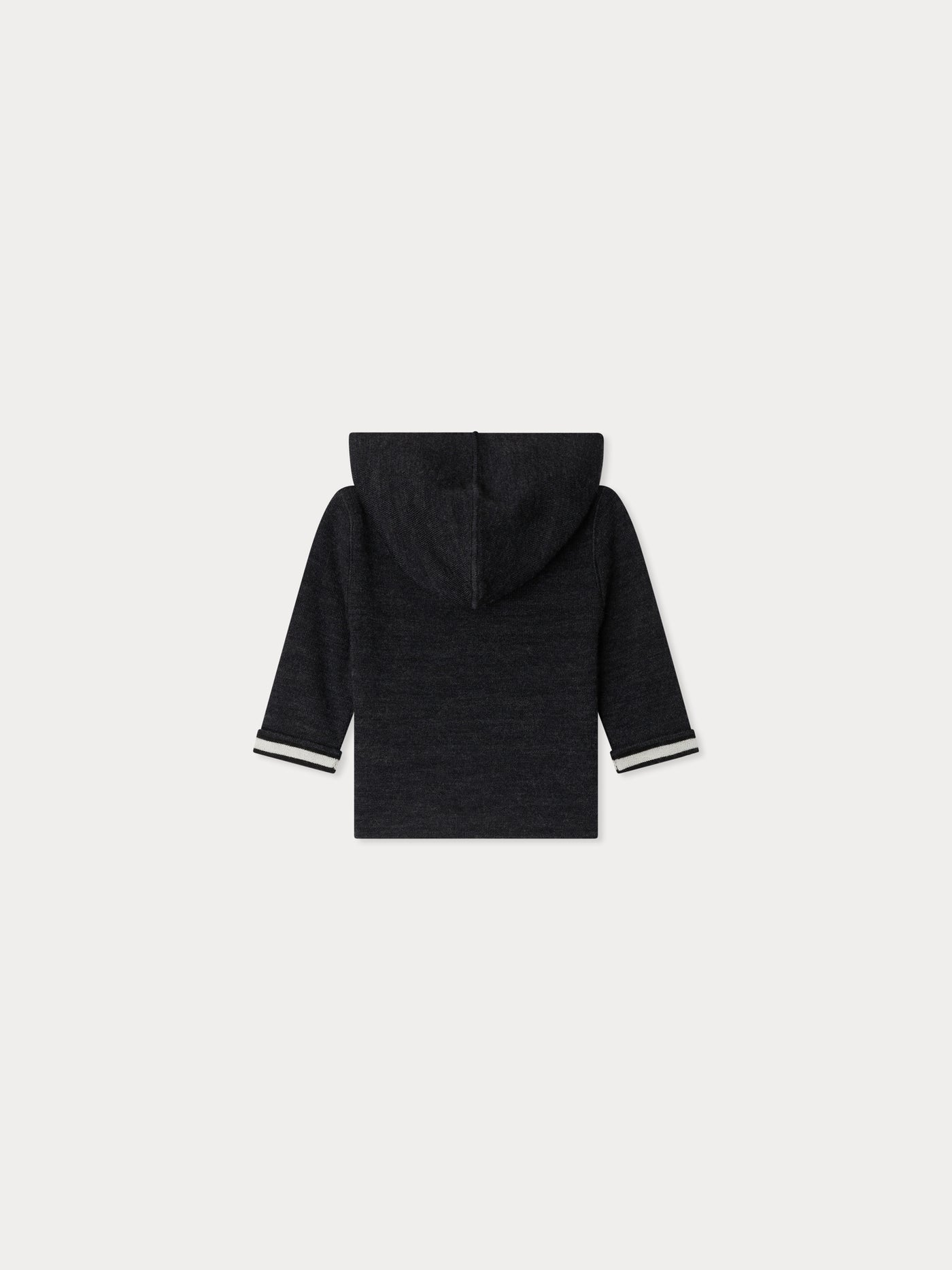 Alexandros hooded Cardigan with stripes