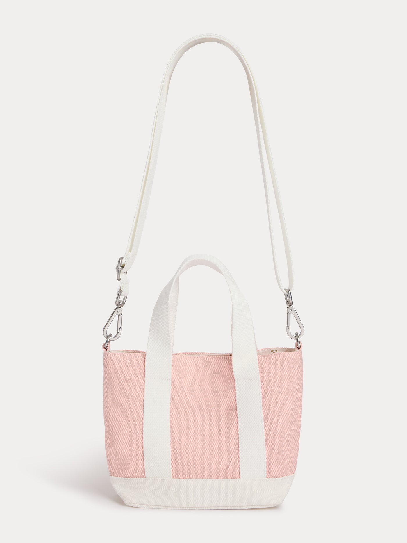 Cabas shoulder bag with patches and embroidery